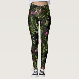 In the mountains where the Sweet Peas grow.... Leggings