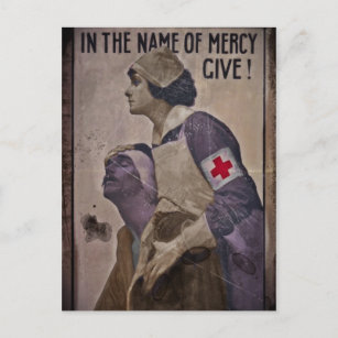 In the Name of Mercy Give Postcard