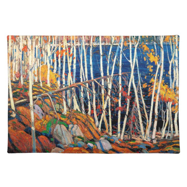 In the Northland, fine art by Tom Thomson, Cloth Placemat (Front)