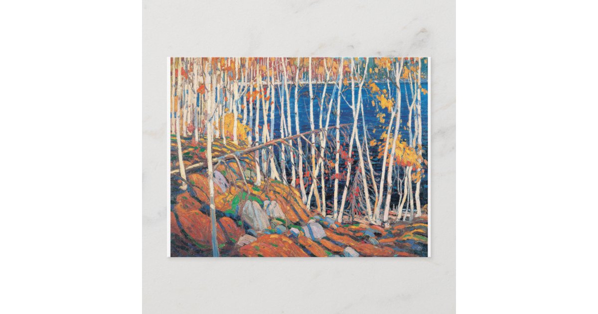 In the Northland Ontario Painting by Tom Thomson Postcard Zazzle