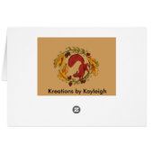 In the Oak Tree Cards (Back Horizontal)