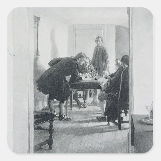 In the Old Raleigh Tavern Square Sticker (Front)