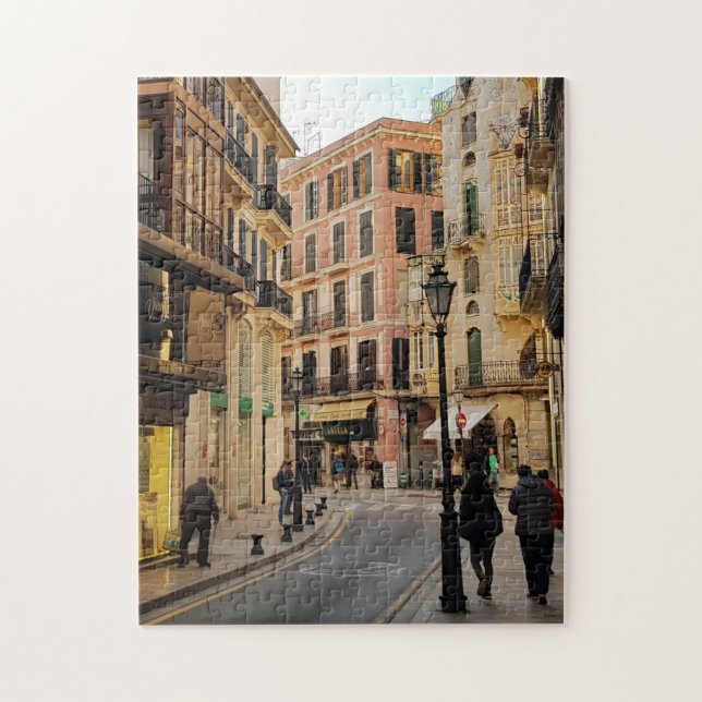 In the old town of Palma de Mallorca Jigsaw Puzzle (Vertical)