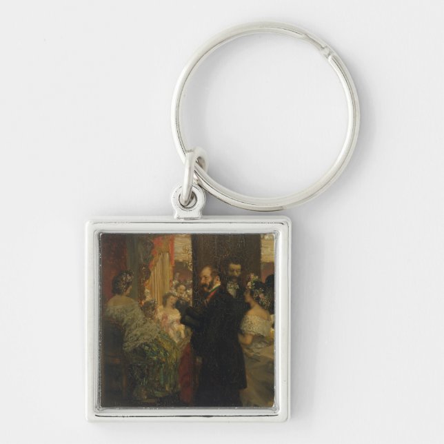 In the Opera House, 1862 Keychain (Front)
