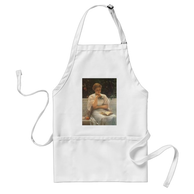 In the Orangery by Charles Edward Perugini Adult Apron (Front)
