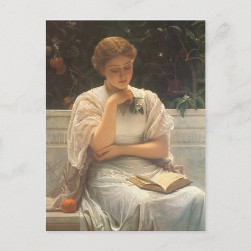 In the Orangery by Charles Edward Perugini Postcard