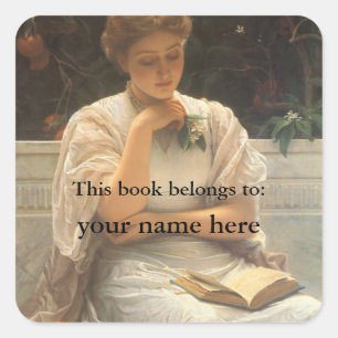 In the Orangery by Perugini Bookplate