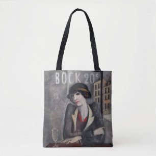 In the Outskirts of Paris Vintage Chic Tote Bag
