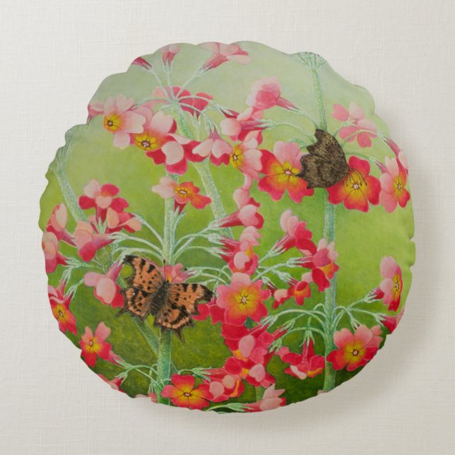 In the Pink 2011 Round Pillow (Front)