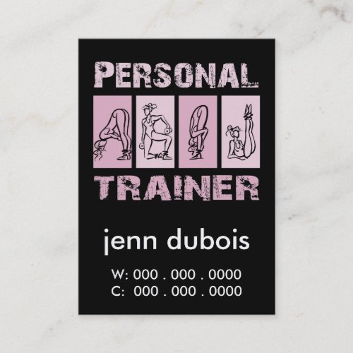 In the Pink Business Card Template