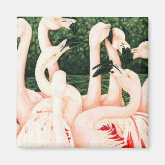 In The Pink - Flamingos Magnet