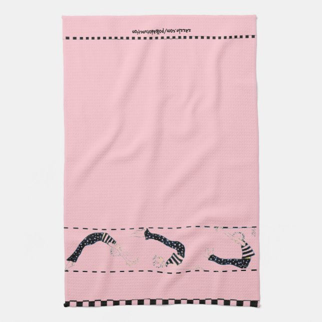 In the Pink Pilates Work-Out Towel (Vertical)