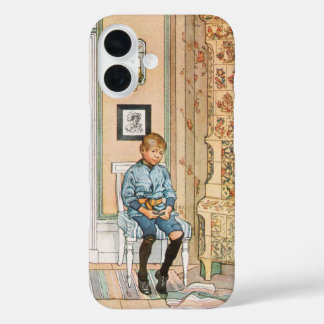 In the Punishment Corner by Carl Larsson iPhone 16 Case