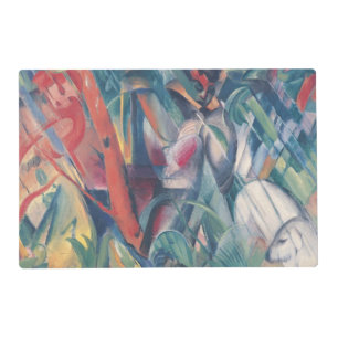 In the Rain, 1912 Placemat