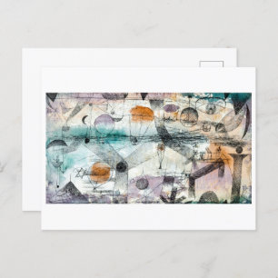 In the Realm of Air Paul Klee Postcard