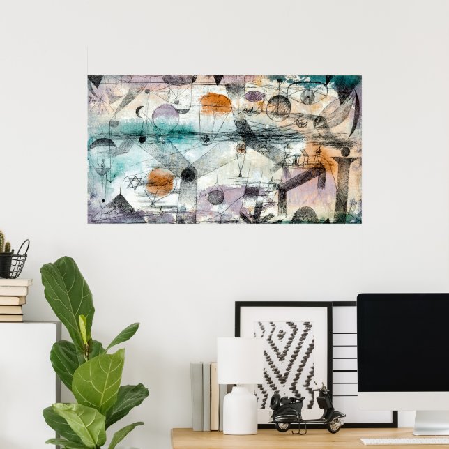 In the Realm of Air | Paul Klee | Poster (Home Office)