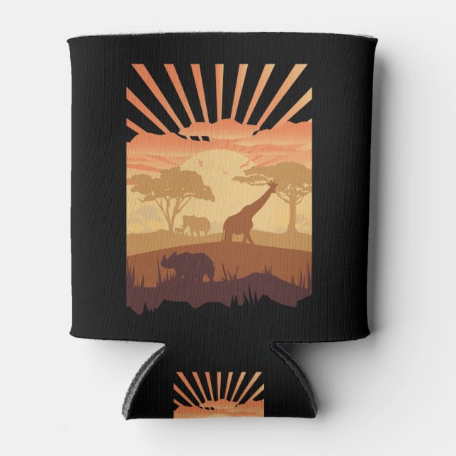 In The Safari Can Cooler (Front)