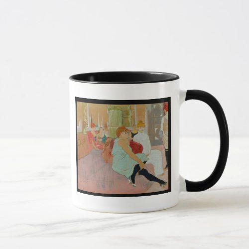 In the Salon at the Rue des Moulins 1894 Mug