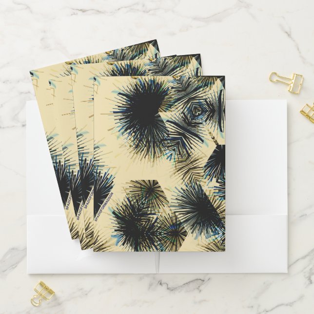 In the shade of color Beige Pocket Folder (In Situ)