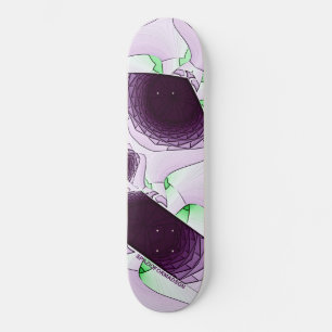 In the shade of color Violet Skateboard