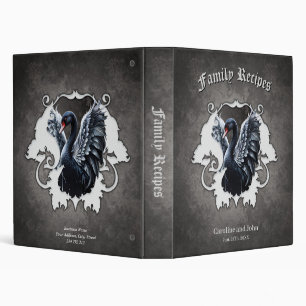 In the shadow of elegance: A black swan. 3 Ring Binder