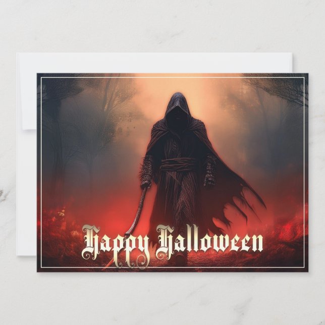 In the shadow of the Grim Reaper - Halloween (Front)