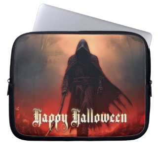 In the shadow of the Grim Reaper - Halloween Laptop Sleeve