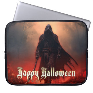 In the shadow of the Grim Reaper - Halloween Laptop Sleeve