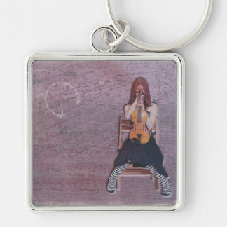 In The Shadows of Music Keychain