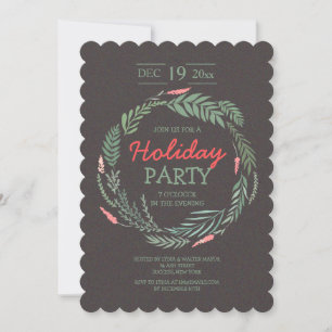 In the Spirit Holiday Invitation