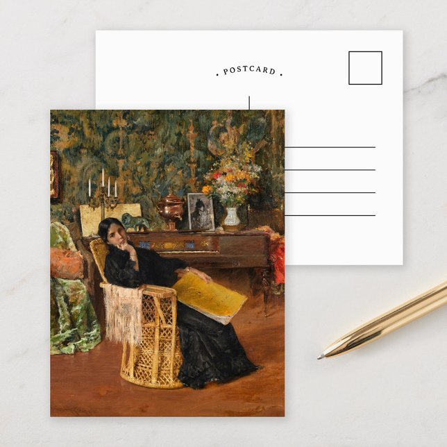 In the Studio | William Merritt Chase Postcard (Creator Uploaded)