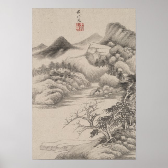 In the Style of Various Old Masters | B&W Poster (Front)