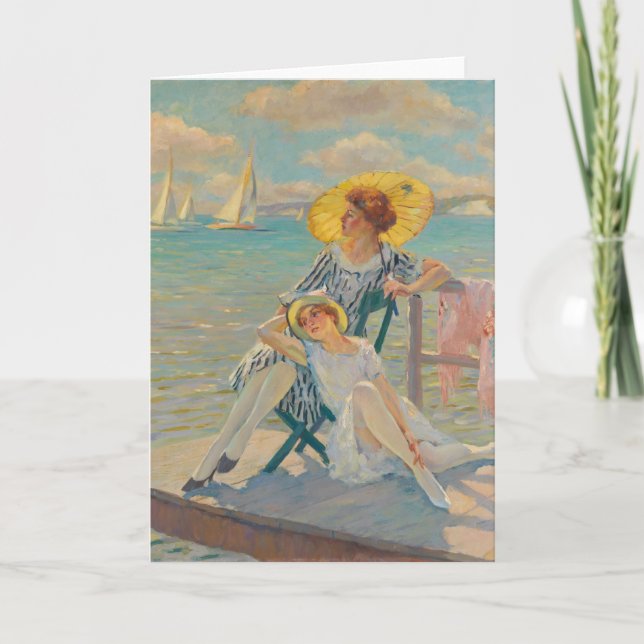 In the Sun | Edward Cucuel Card (Front)