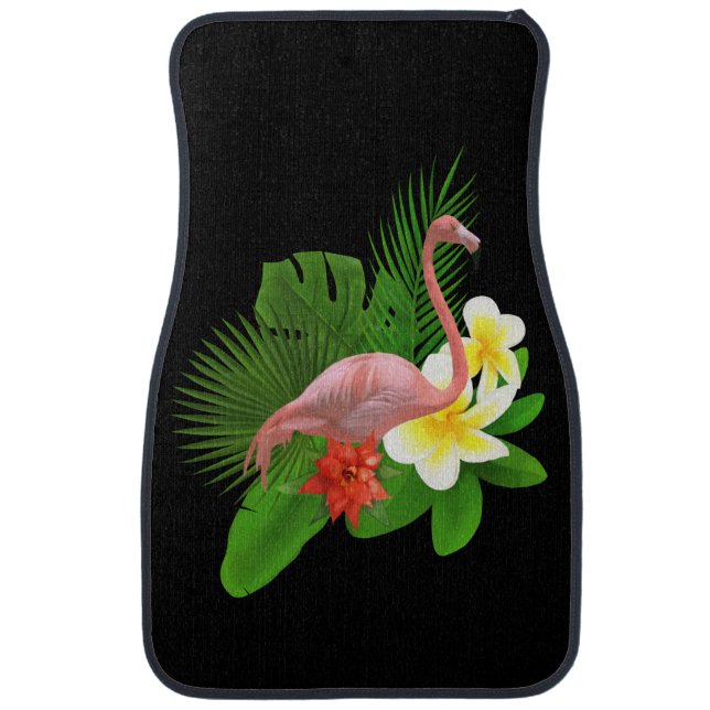 In The Tropics Car Floor Mat (Front)