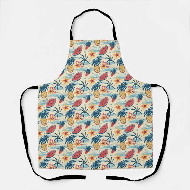 In The Tropics, Time Seems To Slow Down Apron (Front)