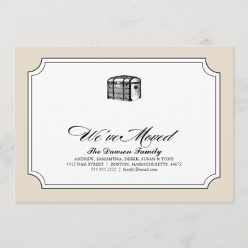 In The Trunk  {we've Moved} Announcement by simplysostylish at Zazzle