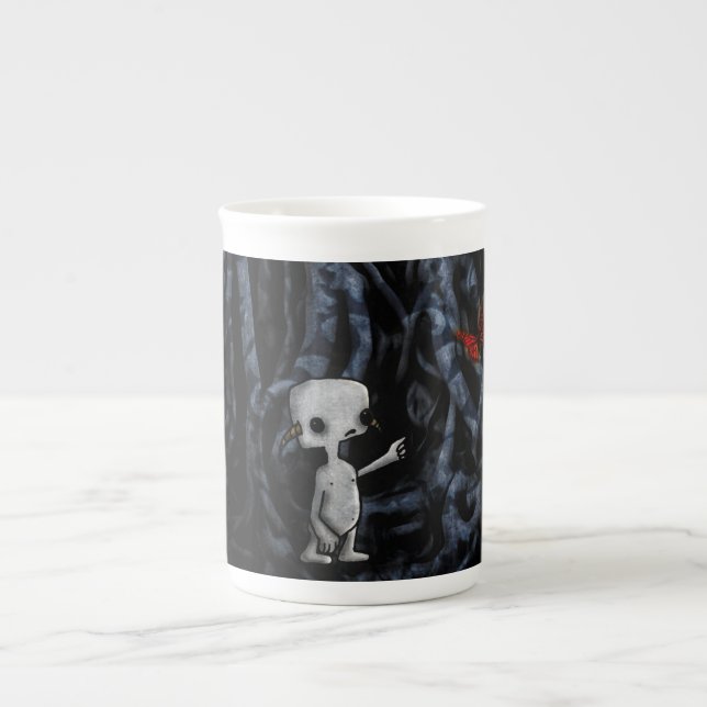 In the Twisty Woods Bone China Mug (Front)