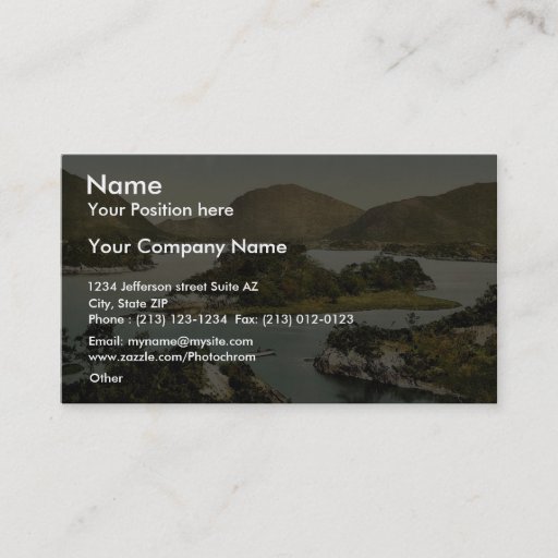 Customizable In the Upper Lake. Killarney. Co. Kerry, Ireland c Business Card