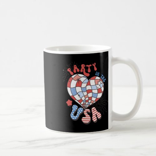In The Usa 4th Of July America Independence Girl W Coffee Mug