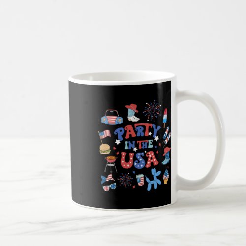 In The Usa 4th Of July American Patriotic Men Wome Coffee Mug