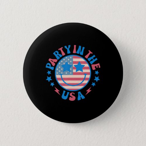 In The Usa 4th Of July Preppy Smile Shirts Men Wom Button
