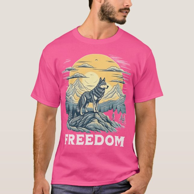 In The Usa Camping Hiking T-Shirt (Front)