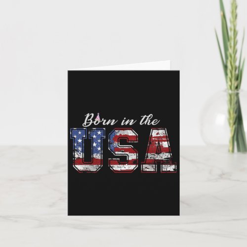 In The Usa Shirt Us Flag 4th Of July Birthday Patr