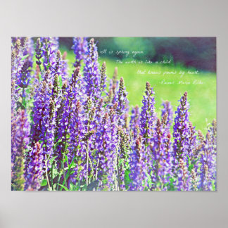 in the valley of purple poster