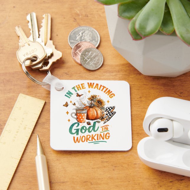 In The Waiting...  Keychain (Desk)