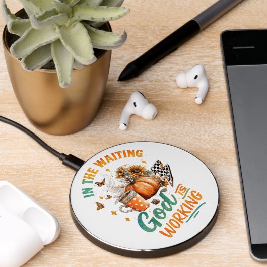 In The Waiting... Wireless Charger (Desk 2)