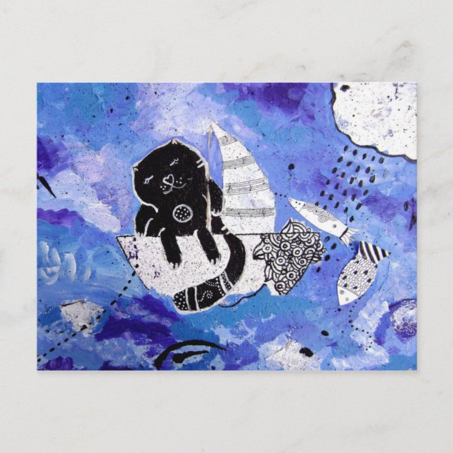 In the Waters of Rover Nile Postcard (Front)