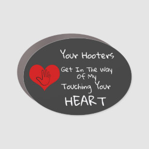 In The Way Of Your Heart Car Magnet
