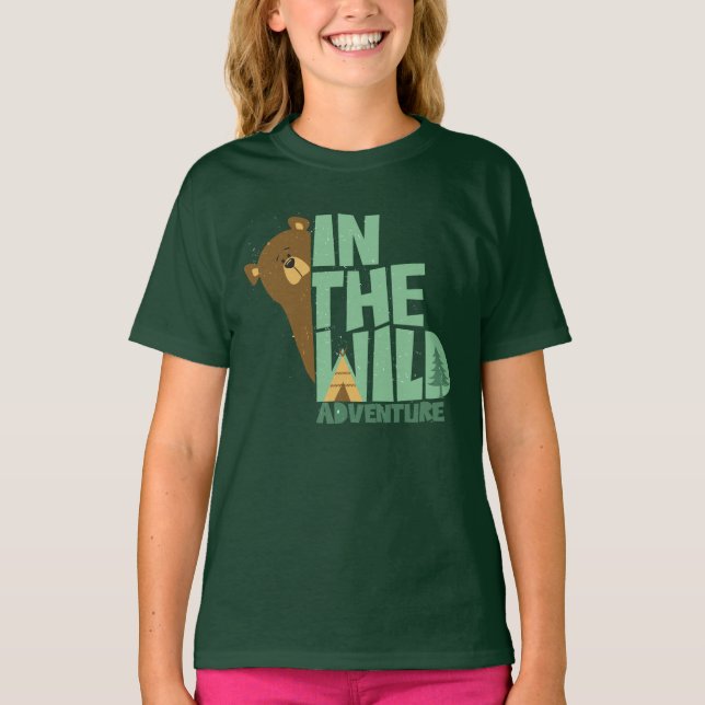 In The Wild Adventure Bear T-Shirt (Front)