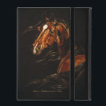 In the Wind iPad Folio Case<br><div class="desc">A pastel painting of a beautiful Arabian horse looking over its shoulder while the wind is blowing through the mane.</div>
